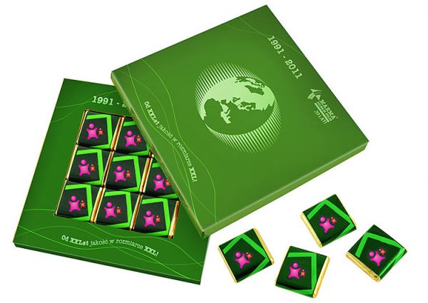 9 czekoladek belgijskich w op. kartonowym