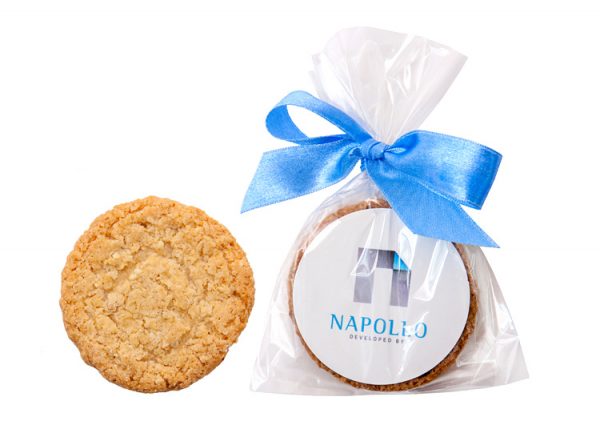 ciasteczka owsiane w torebce z kokardka 09.11