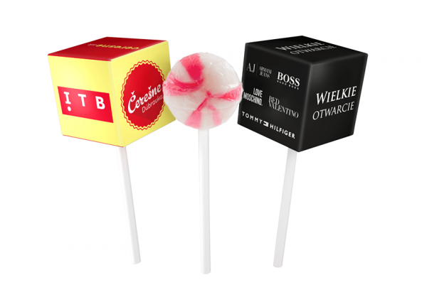 Lizaki Telewizyjne - lizaki cukierki z logo na dzień dziecka