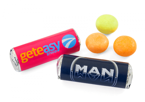 mentosy i słodycze z logo na dzień dziecka