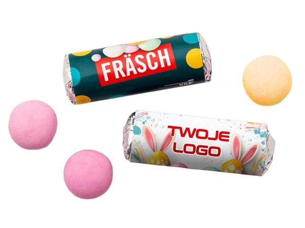 dropsy mentos mini - wielkanocne słodycze reklamowe