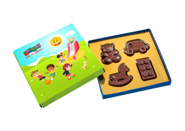 czekoladki reklamowe na dzień dziecka - słodycze z logo na dzień dziecka