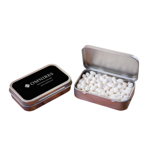 cukierki w pudełku silver standard