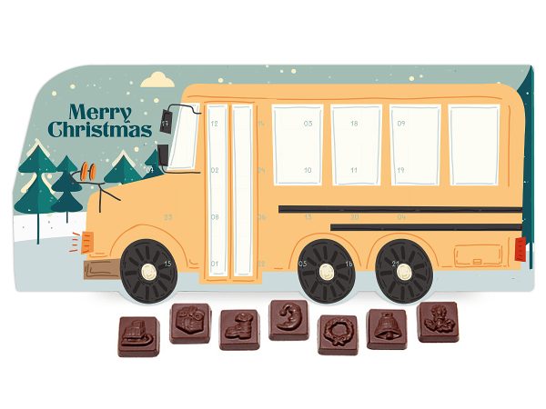 Kalendarz adwentowy - autobus