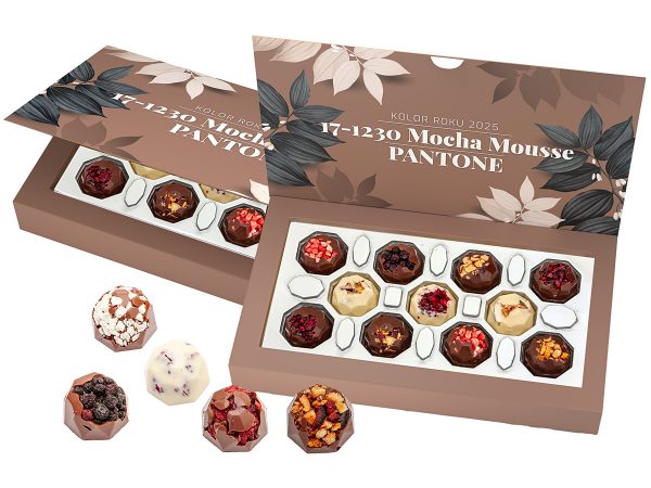 bombonierka "czekoladowe diamenty"