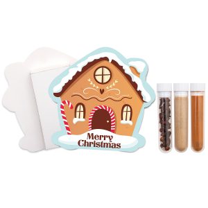 domek z przyprawami świątecznymi