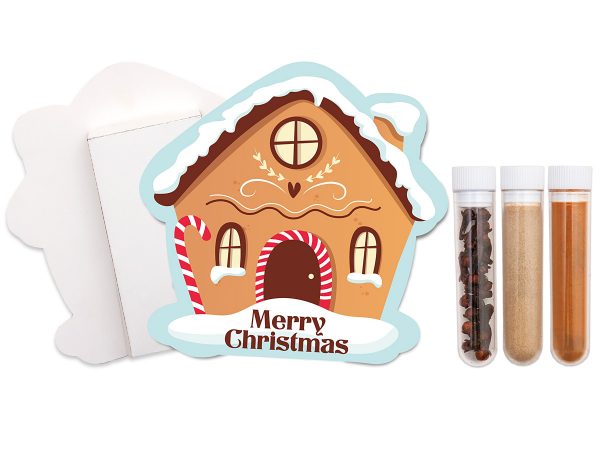 domek z przyprawami świątecznymi