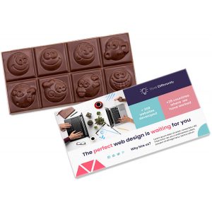 czekolada z logo firmy - słodycze na dzień dziecka