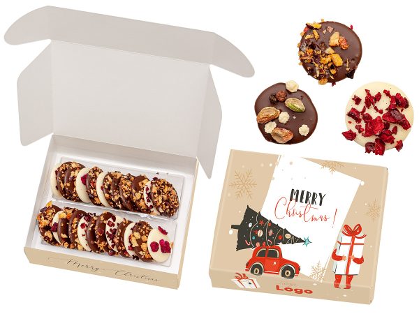 zestaw czekoladowe talarki mini