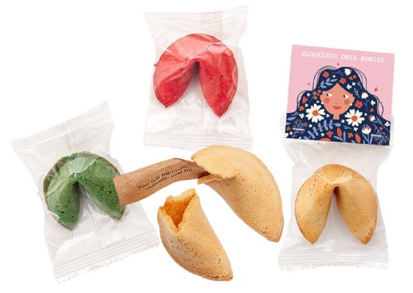 ciasteczka z wróżbą z karnetem