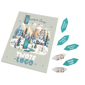 kalendarz adwentowy z krówkami