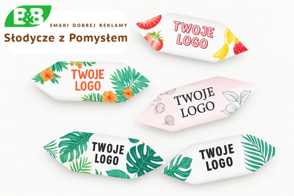 sklep detaliczny - słodycze reklamowe